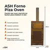 ASH – Forno – 2-in-1 – Pizzaofen / Außenkamin – Cortenstahl Produktbild-Vorschau 4