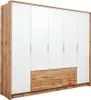Drehtürenschrank Viena 255, 5 Türen Kleiderschrank, Moderne Produktbild-Vorschau 1