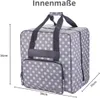 Phönix Overlocktasche Polka Dots grau Produktbild-Vorschau 10