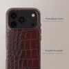 Custodia posteriore Selencia Croco con MagSafe per Apple Anteprima dell’immagine prodotto 3