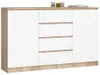 Commode combinée large SAVRILA - chêne Sonoma / blanc Voir les images du produit 2