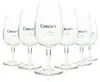 6x Carlos Brandy Glas Tasting Logo Gold 4cl Böckling Produktbild-Vorschau 1