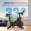 Heimtrainer Fahhrad für Zuhause, leises Fitnessbike mit Produktbild-Vorschau 7