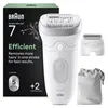 Braun Silk-épil 7 7-041, Grau, Weiß, MicroGrip, Achsel, Produktbild-Vorschau 19