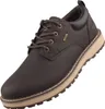 Dockers by Gerli Herren Halbschuhe Dunkelbraun Voir les images du produit 1