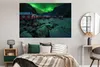 MuchoWow® Poster Nordlichter - Norwegen - Nacht 180x120 cm Produktbild-Vorschau 5