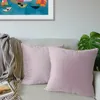 Lionmood Premium Samt Kissenbezug Violett 40x40cm -1er- Produktbild-Vorschau 2