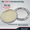 WELLGRO 100x Einmachdeckel TO82 - silber - Twist-Off-Deckel Produktbild-Vorschau 3