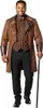A man is posing in a full steampunk outfit, holding a cane. Produktbild-Vorschau