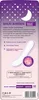 The back of a package of sanitary pads, showing product details and branding. Produktbild-Vorschau