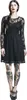 Gothicana by EMP Damen schwarzes Langarm-Kleid tailliert Produktbild-Vorschau 6