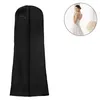 A black garment bag is shown on the left, and a circular inset on the right features a bride in a wedding dress. Produktbild-Vorschau