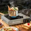 HikeMeister ® Campingkocher Gaskocher Outdoor Grillplatte Produktbild-Vorschau 4