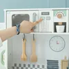 Mamabrum Dřevěná dětská kuchyňka s pračkou, myčkou, tabulí Náhled obrázku produktu 15