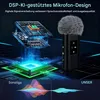 Lavalier Mikrofon, Mini Lautsprecher Wireless Clip-on Produktbild-Vorschau 3