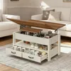 VASAGLE Couchtisch, Wohnzimmertisch, Gaszylinder, Produktbild-Vorschau 1