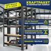 MASKO® Set da 2 scaffali da magazzino, scaffale per carichi Anteprima dell’immagine prodotto 2