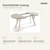 VENASI Ausziehbarer runder Esstisch ATO, 80-160 cm, Produktbild-Vorschau 9