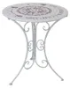 Garden Pleasure Tisch BAYO rund Ø60cm Metall mit Vintage Produktbild-Vorschau 3