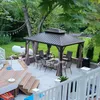 Pawilon Ogrodowy PREMIUM 3.65 x 3.65m Wiata ogrodowa Podgląd zdjęcia produktu 5