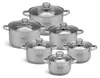 Edenberg Modernes 12-teiliges Topfset, Geschenk, Produktbild-Vorschau 1