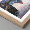 Gerahmtes Poster - Rahmen in heller Eiche - Berge Felsen Produktbild-Vorschau 2