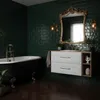 RODAN | Mobiletto da bagno 100 cm - Bianco, Marrone - Anteprima dell’immagine prodotto 2