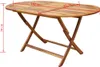 vidaXL set da pranzo da giardino 9 pezzi pieghevole in Anteprima dell’immagine prodotto 16
