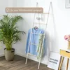 eluno Handtuchleiter, Handtuchhalter mit 5 Handtuchstangen Produktbild-Vorschau 4
