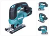 Makita DJV184Z, Górny uchwyt, Czarny, Niebieski, 45°, Podgląd zdjęcia produktu 1