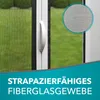 Fliegengitter Insektenschutz Tür Rollo Alurahmen Schiebetür Produktbild-Vorschau 3