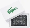 LACOSTE Leder Kartenhalter Maheki Credit Card Holder Noir Produktbild-Vorschau 5