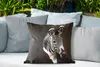 MuchoWow® Outdoor Kissen - Zebra - Porträt - Kleidung - Produktbild-Vorschau 4