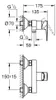 Einhand-Brausebatterie BAUEDGE DN 15 chrom Produktbild-Vorschau 7