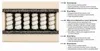Bonell-veer kernmatras 140x200 XXL, geschikt tot 160 kg | Productafbeelding-voorbeeld 2