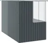 vidaXL Ptačí klec, antracitová, 165 x 318 x 200 cm, Náhled obrázku produktu 4
