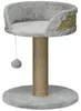 PawHut Kraboom klein, 49 cm, kattenboom, krabpaal met Productafbeelding-voorbeeld 1