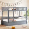 MODFU lit pour enfants 90x200 cm, lit superposé avec Voir les images du produit 3