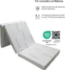 Matelas pliant 190x90x8 cm - BTR, 3 parties, confortable, Voir les images du produit 4