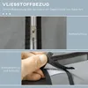 Kleiderschrank Stoffschrank, 6 Fächer, Grau, Produktbild-Vorschau 5