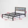 Łóżko klasyczne dla młodzieży Flieks 120 x 200 cm z portem Podgląd zdjęcia produktu 3