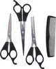 HAARSCHNEIDE SET 4-teilig aus Edelstahl Modellierscher Produktbild-Vorschau 1