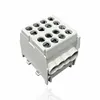 A close-up studio shot of a gray electrical connector block. Produktbild-Vorschau