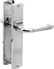 Türbeschlag 1383 Helena LS Blind Chrom Türdrücker Türklinke Produktbild-Vorschau 1