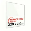 Kaminscheibe 320 × 310 × 4 mm Produktbild-Vorschau
