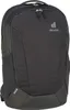 A black Deuter Giga backpack is shown from the front. Produktbild-Vorschau