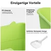 Amicura Katzentoilette, Offenes Katzenklo mit hohem Rand, Produktbild-Vorschau 3