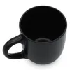 Tazza da caffè in gres 300 ml nero opaco - Set da 6 - Tazza Anteprima dell’immagine prodotto 4