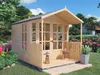 Alpholz Gartenhaus Ashton aus Holz Holzhaus Wandstärke: 19 Produktbild-Vorschau 12