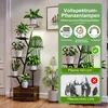 INONEFT 6-laags bloemenrek met groeilampen, metalen en Productafbeelding-voorbeeld 4
